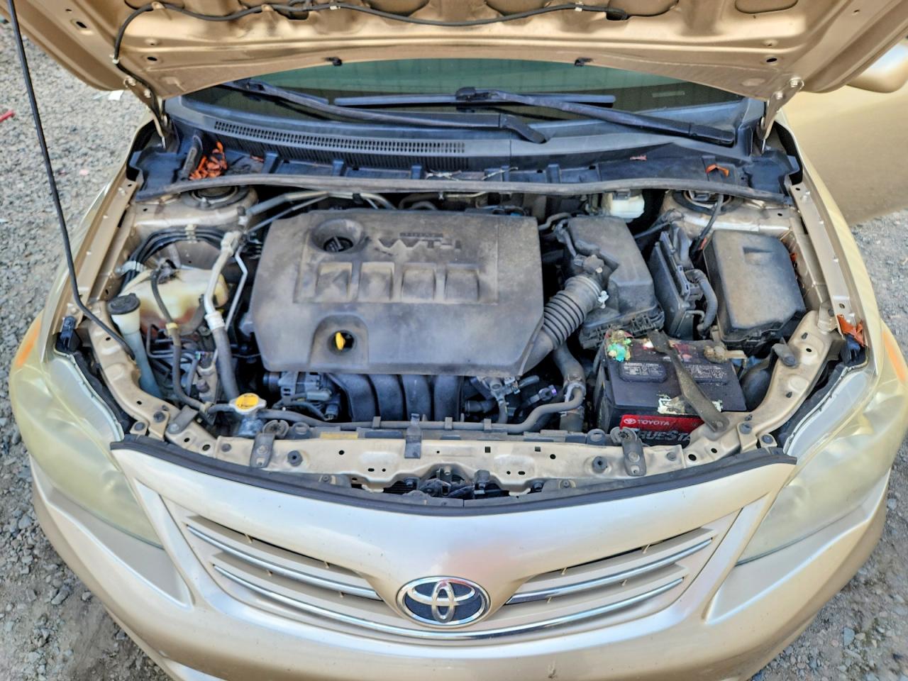 2013 Toyota Corolla Le Gold vin: 5YFBU4EE0DP195490