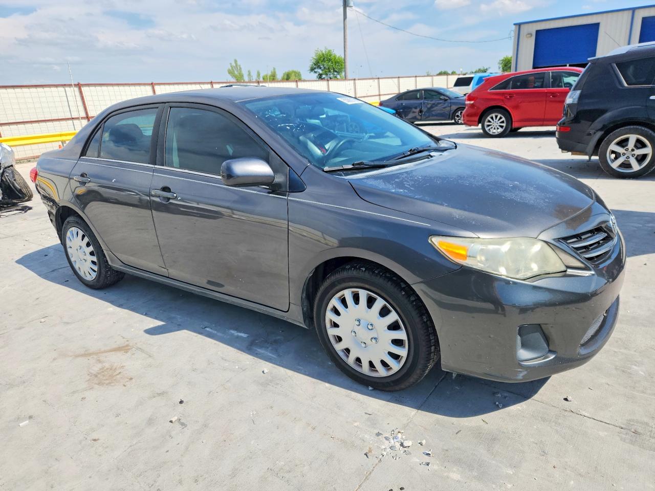 2013 Toyota Corolla Le Gray vin: 5YFBU4EE0DP202812