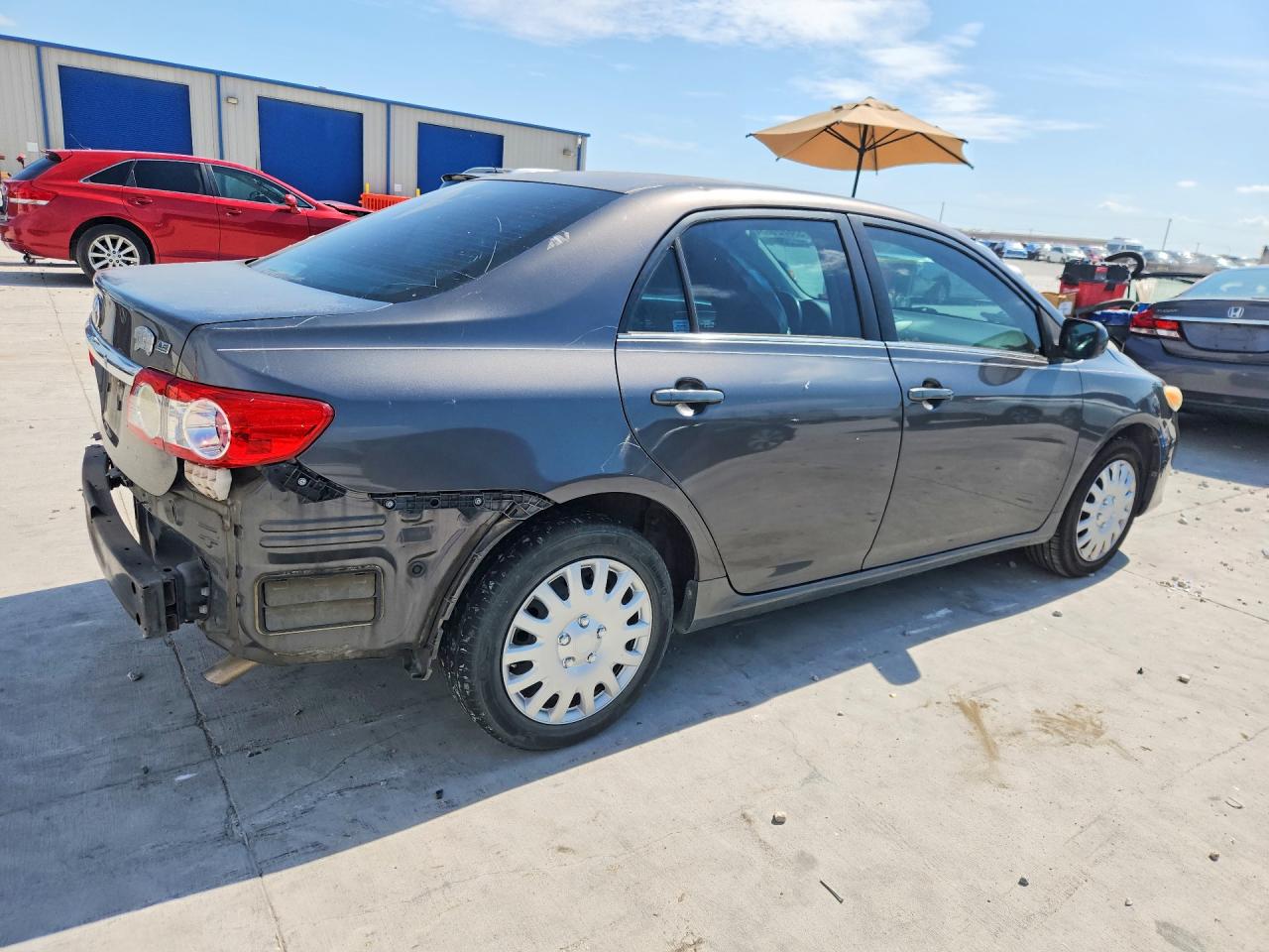 2013 Toyota Corolla Le Gray vin: 5YFBU4EE0DP202812
