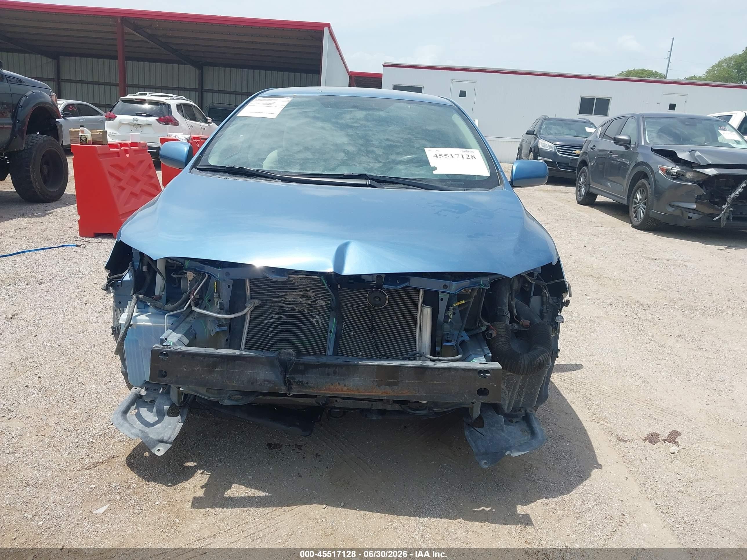 2013 Toyota Corolla L Blue vin: 5YFBU4EE0DP207833