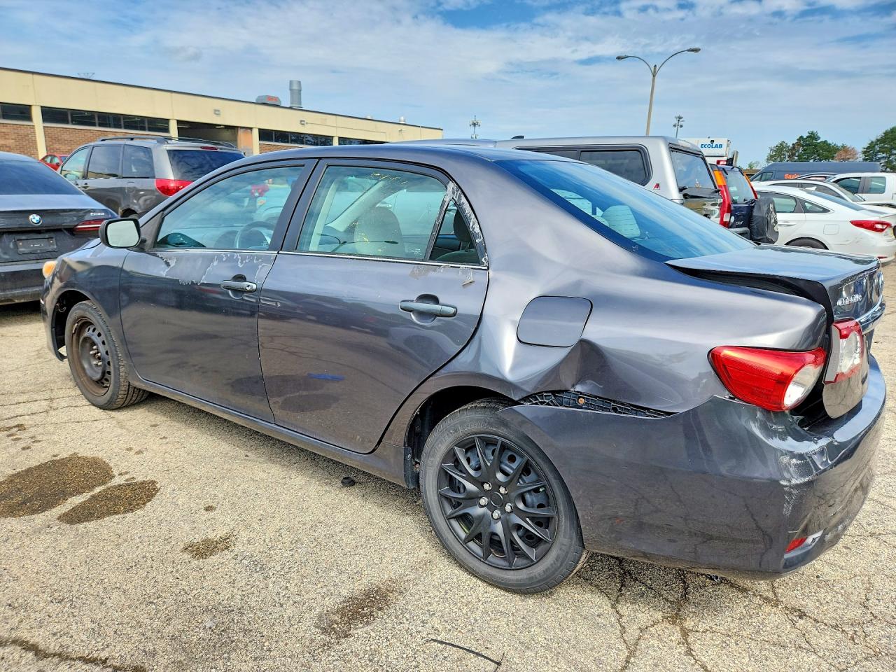 2013 Toyota Corolla Le Gray vin: 5YFBU4EE0DP217326
