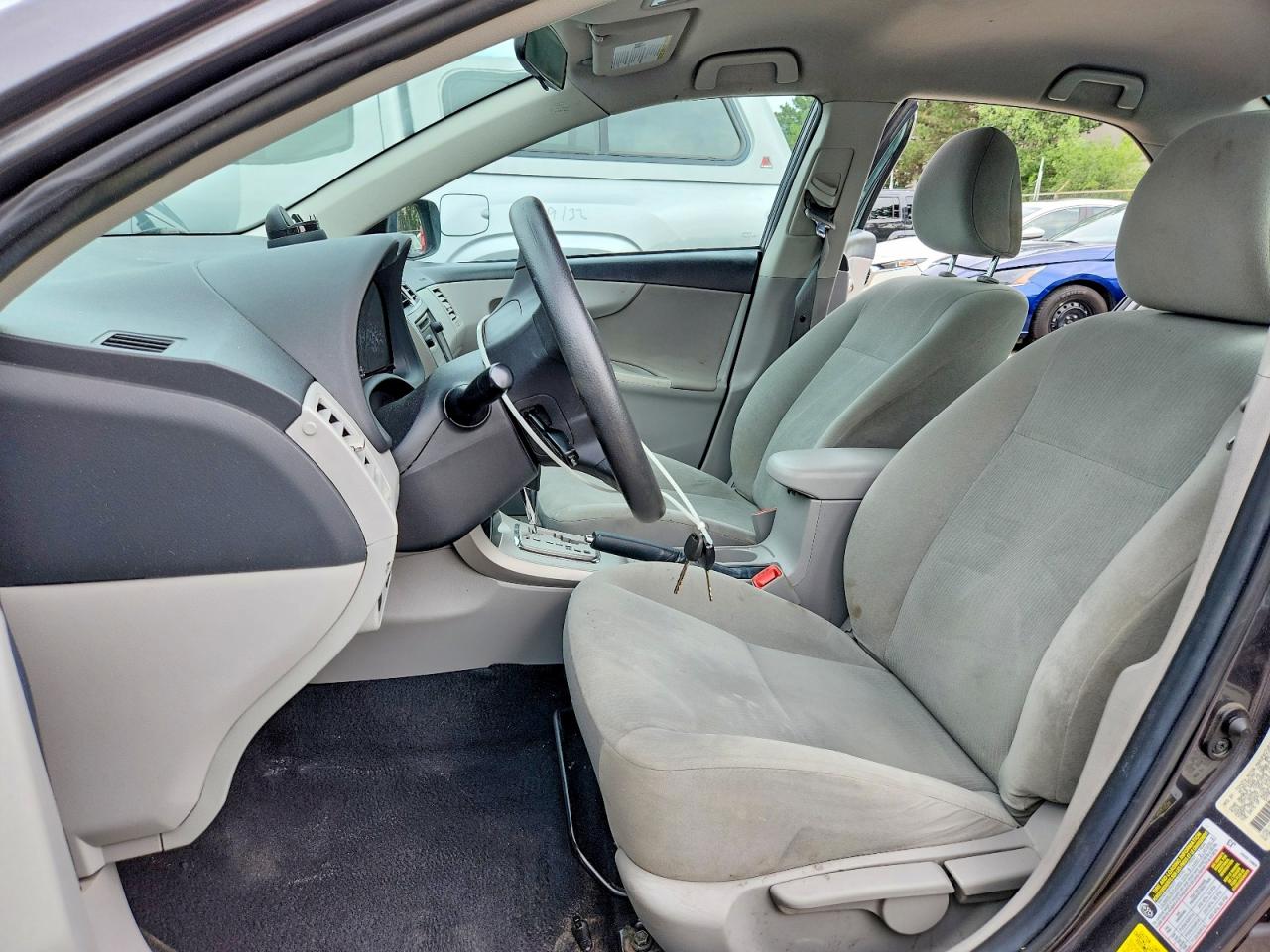 2013 Toyota Corolla Le Gray vin: 5YFBU4EE0DP217326