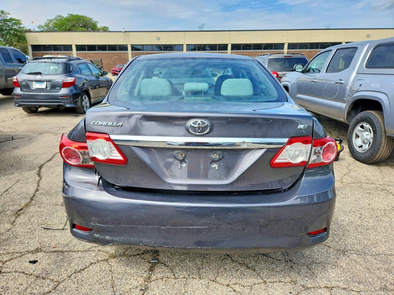 2013 Toyota Corolla Le Gray vin: 5YFBU4EE0DP217326