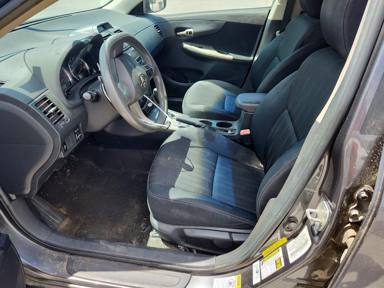 2012 Toyota Corolla S Угольный vin: 5YFBU4EE1CP009051