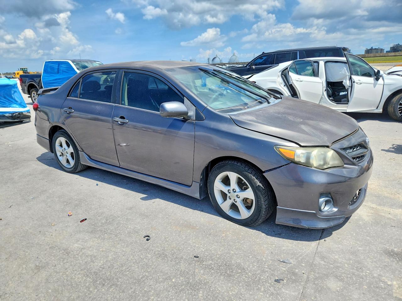 2012 Toyota Corolla S Угольный vin: 5YFBU4EE1CP009051