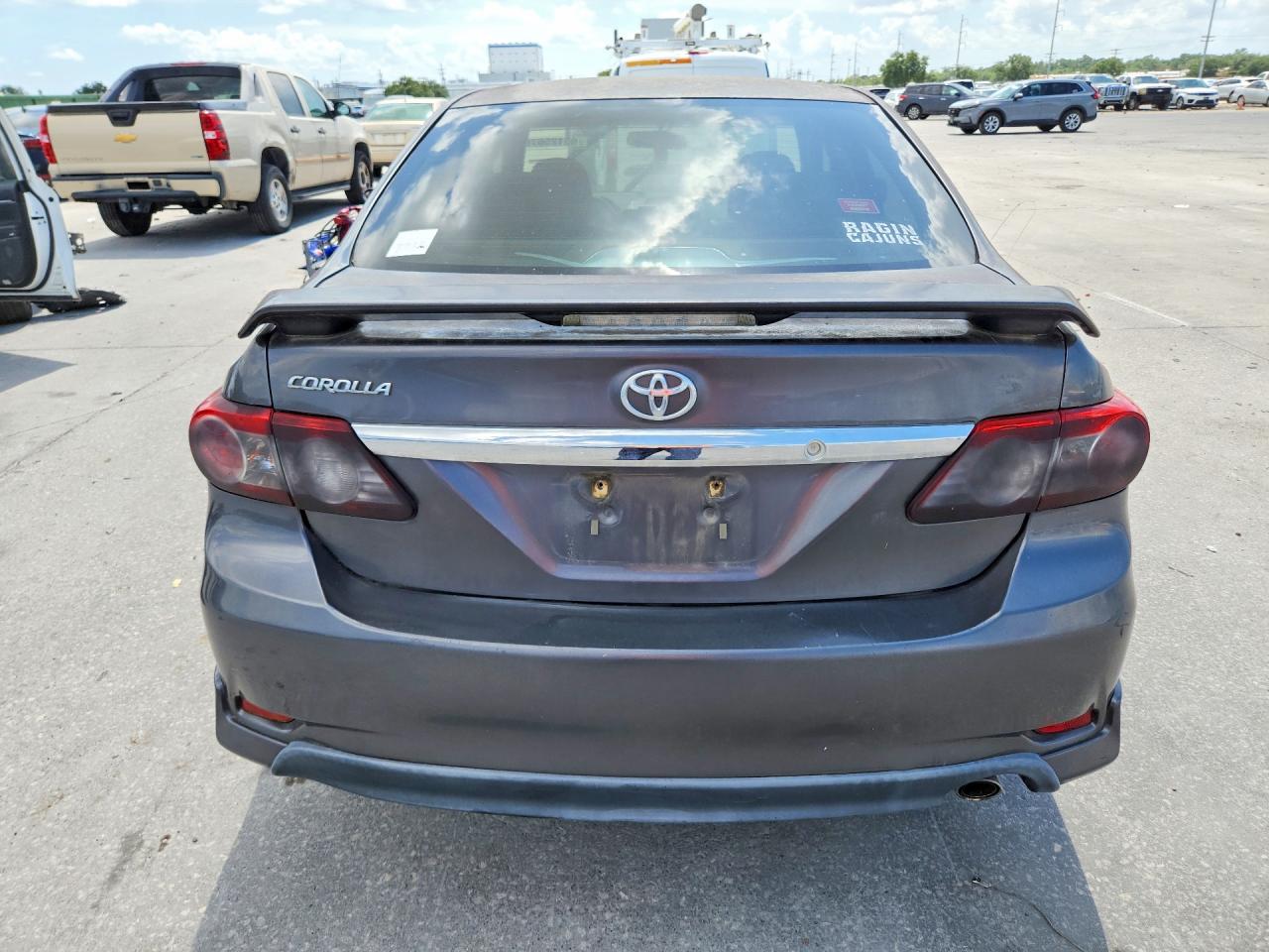 2012 Toyota Corolla S Угольный vin: 5YFBU4EE1CP009051