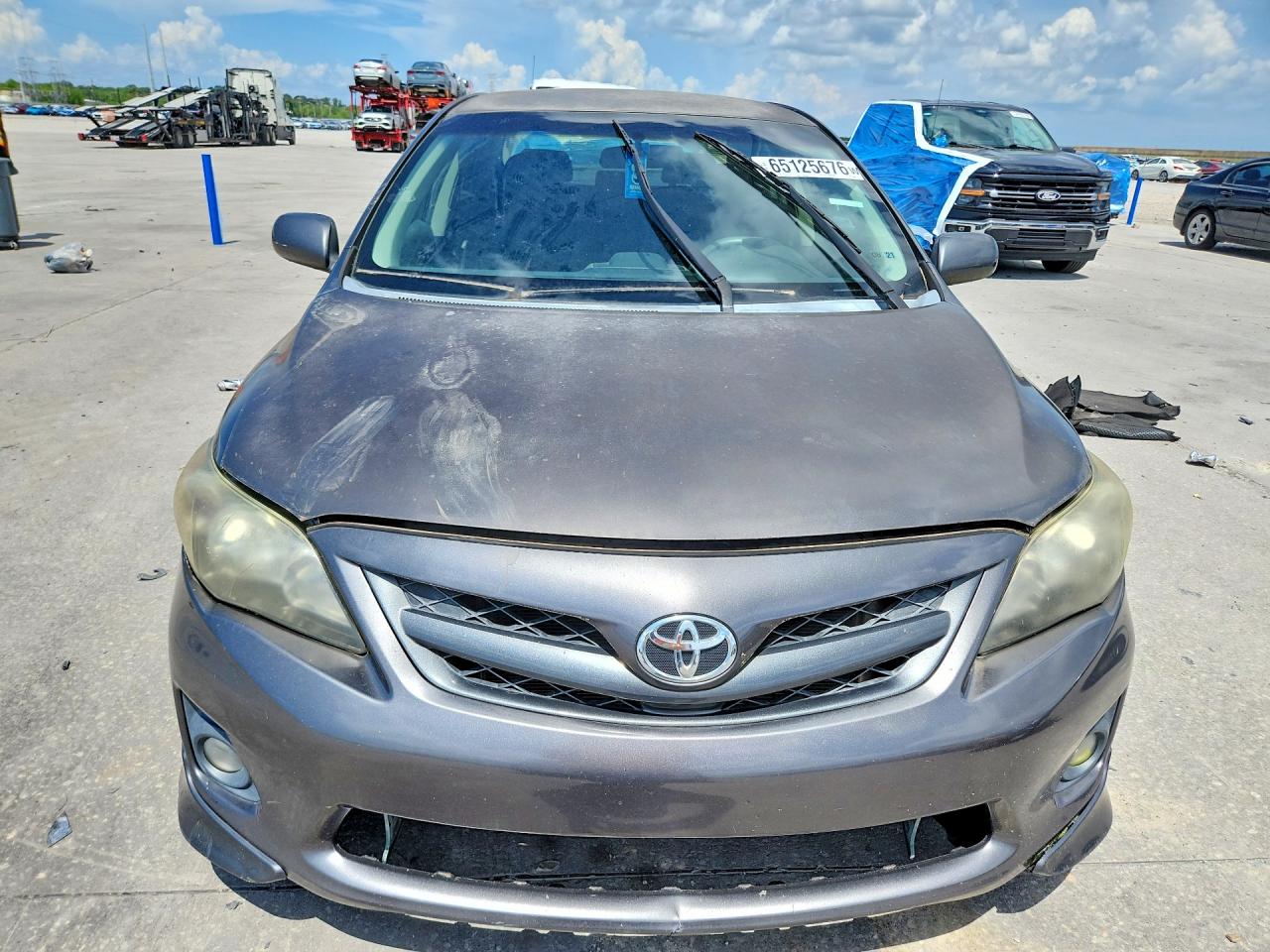 2012 Toyota Corolla S Угольный vin: 5YFBU4EE1CP009051