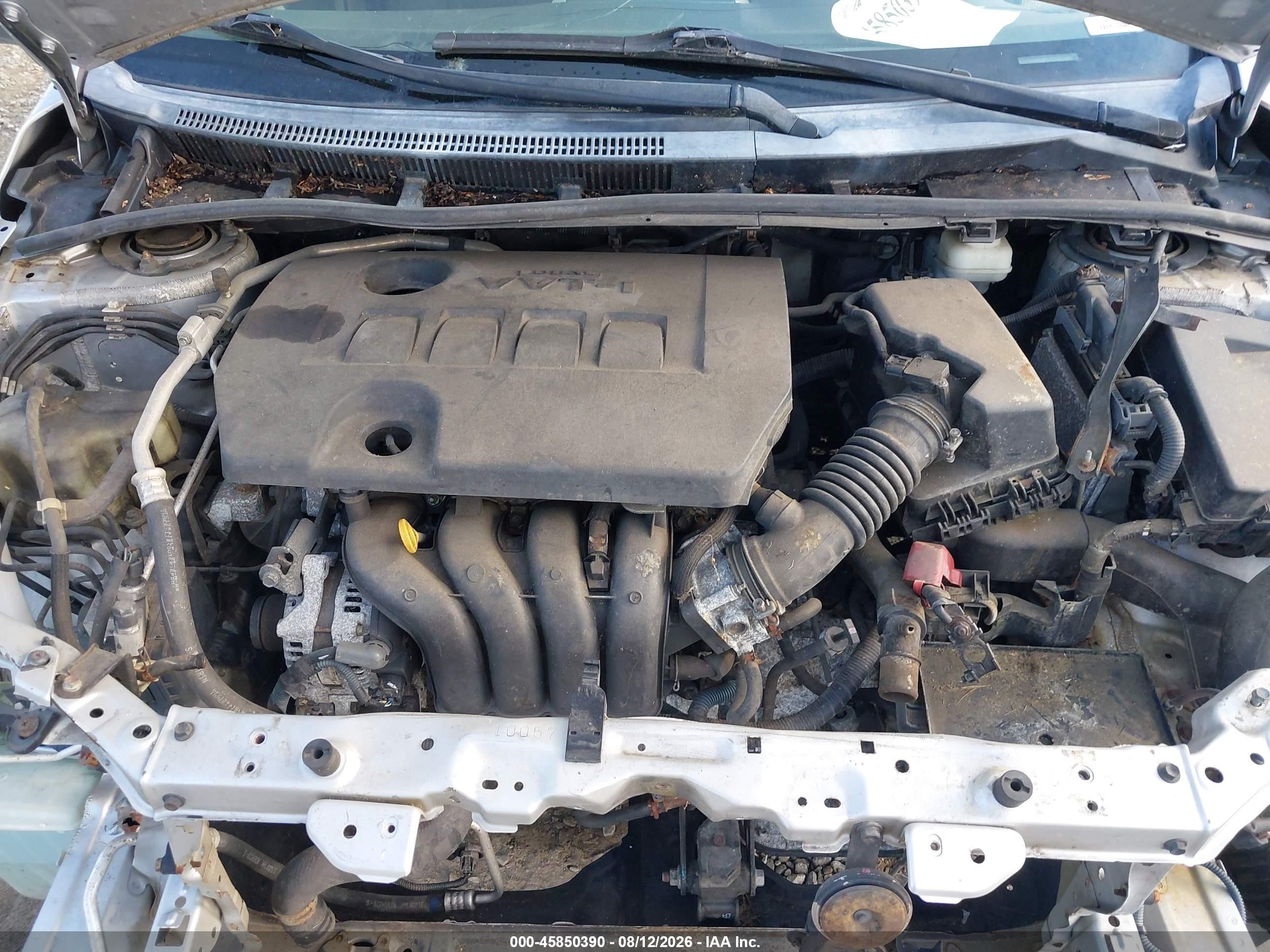 2012 Toyota Corolla S Silver vin: 5YFBU4EE1CP010958
