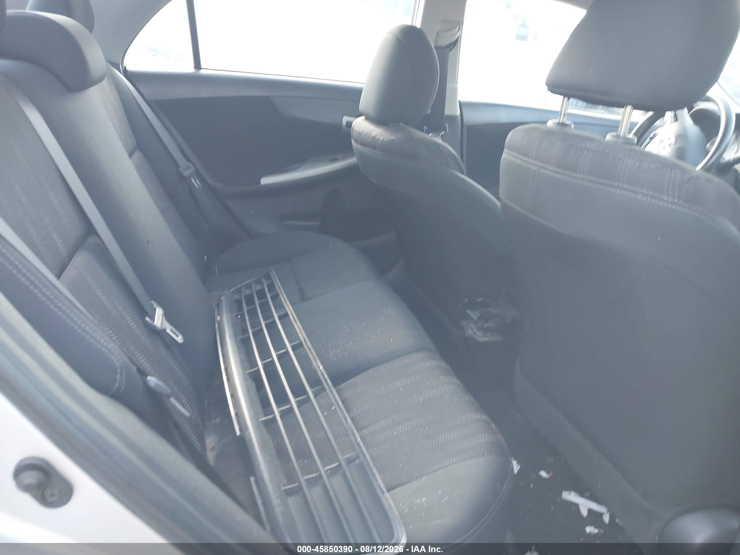 2012 Toyota Corolla S Silver vin: 5YFBU4EE1CP010958