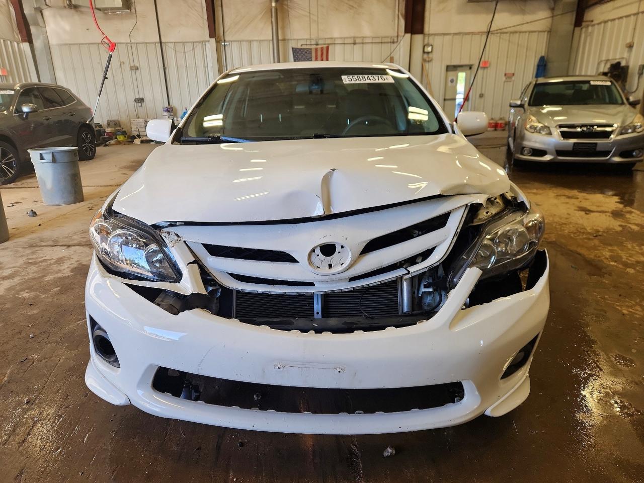 2012 Toyota Corolla S White vin: 5YFBU4EE1CP021068