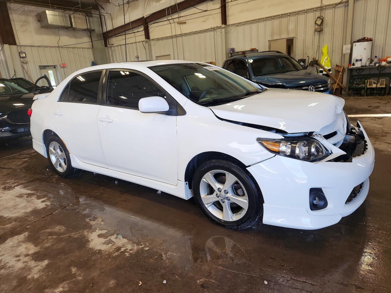 2012 Toyota Corolla S White vin: 5YFBU4EE1CP021068