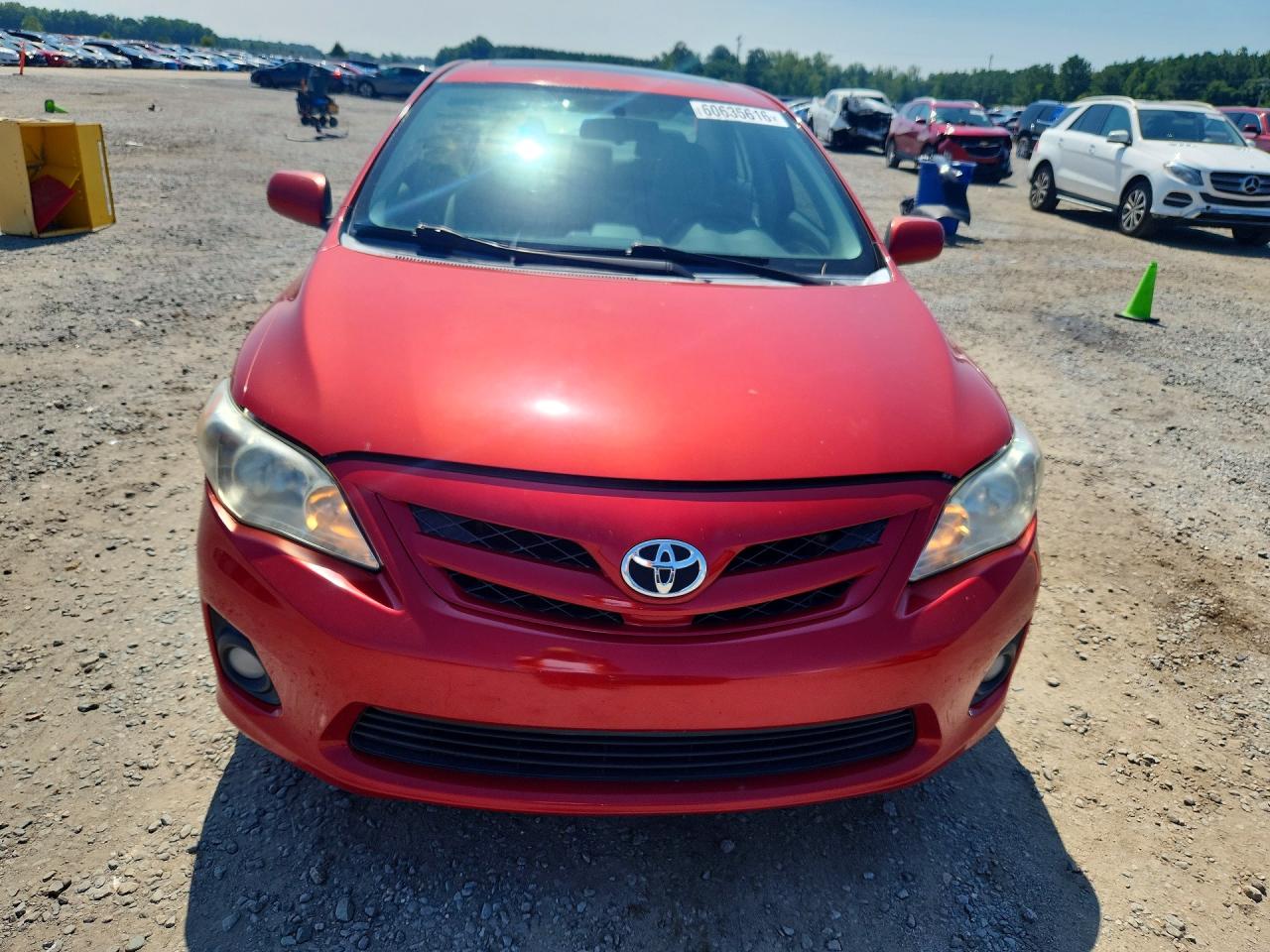 2012 Toyota Corolla Le Red vin: 5YFBU4EE1CP021345