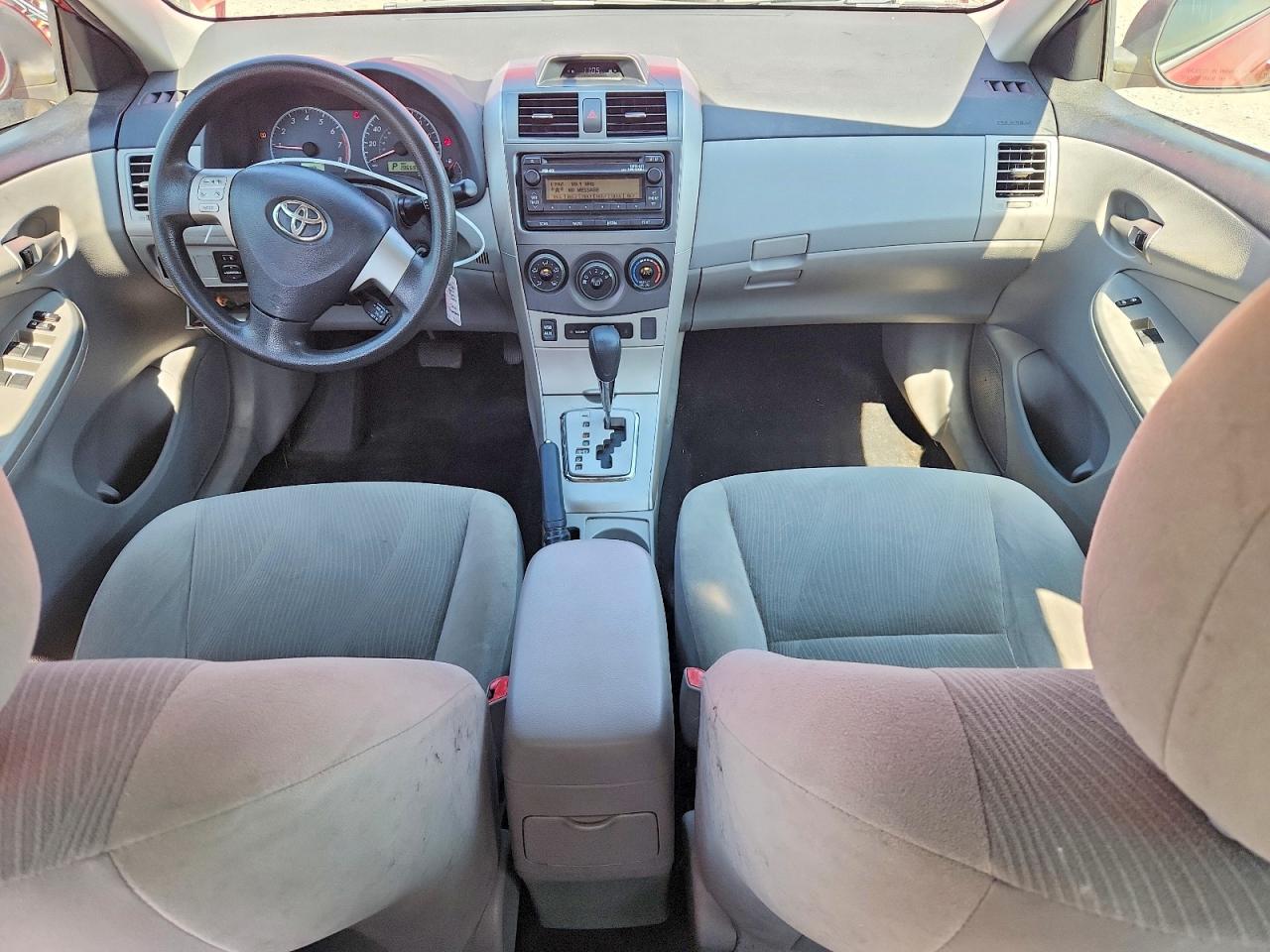 2012 Toyota Corolla Le Red vin: 5YFBU4EE1CP021345