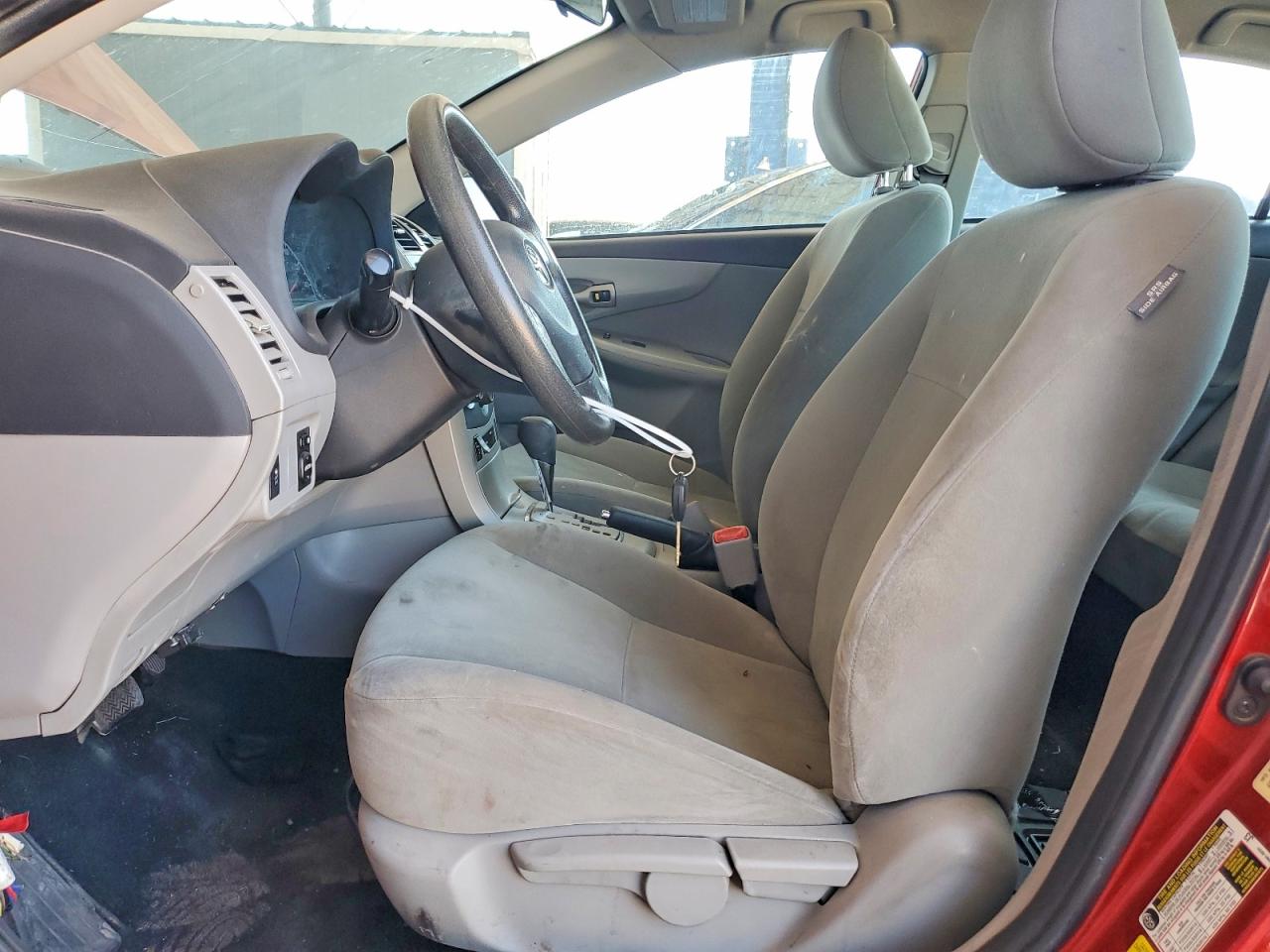 2012 Toyota Corolla Le Red vin: 5YFBU4EE1CP027694