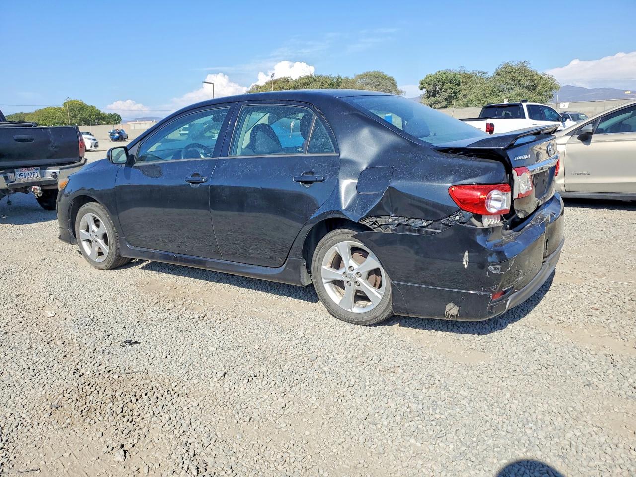 2012 Toyota Corolla S Black vin: 5YFBU4EE1CP036430