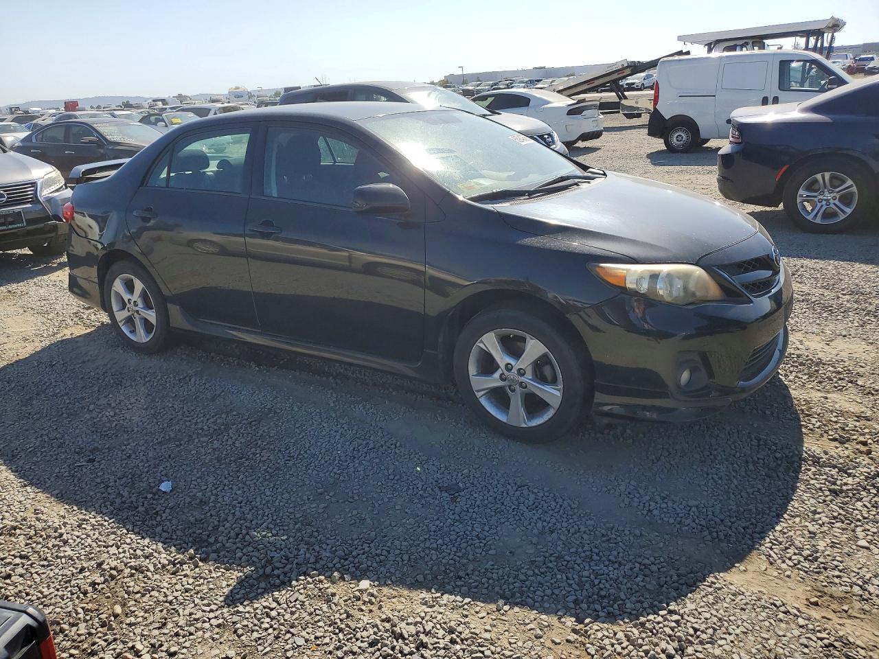 2012 Toyota Corolla S Black vin: 5YFBU4EE1CP036430