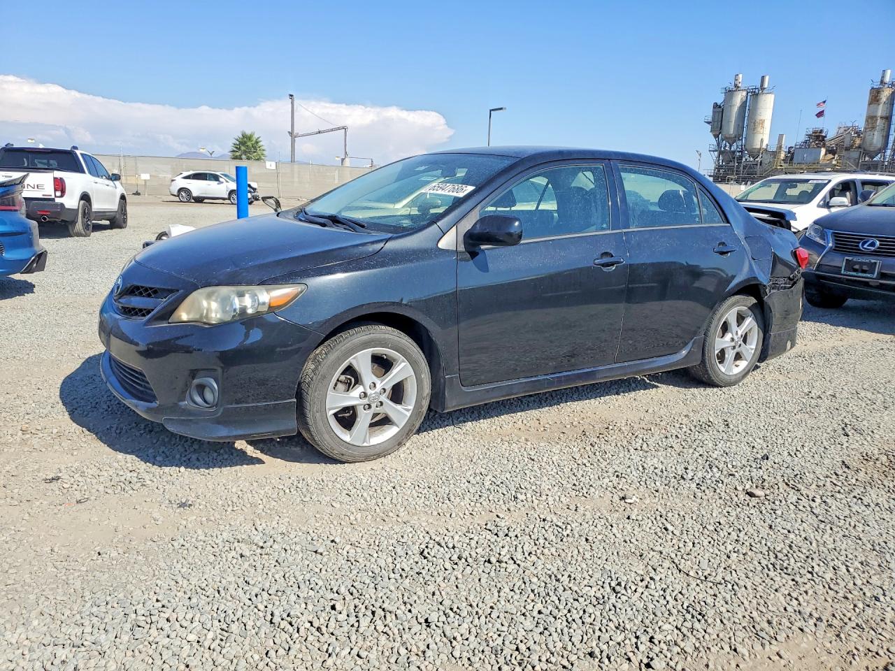 2012 Toyota Corolla S Black vin: 5YFBU4EE1CP036430