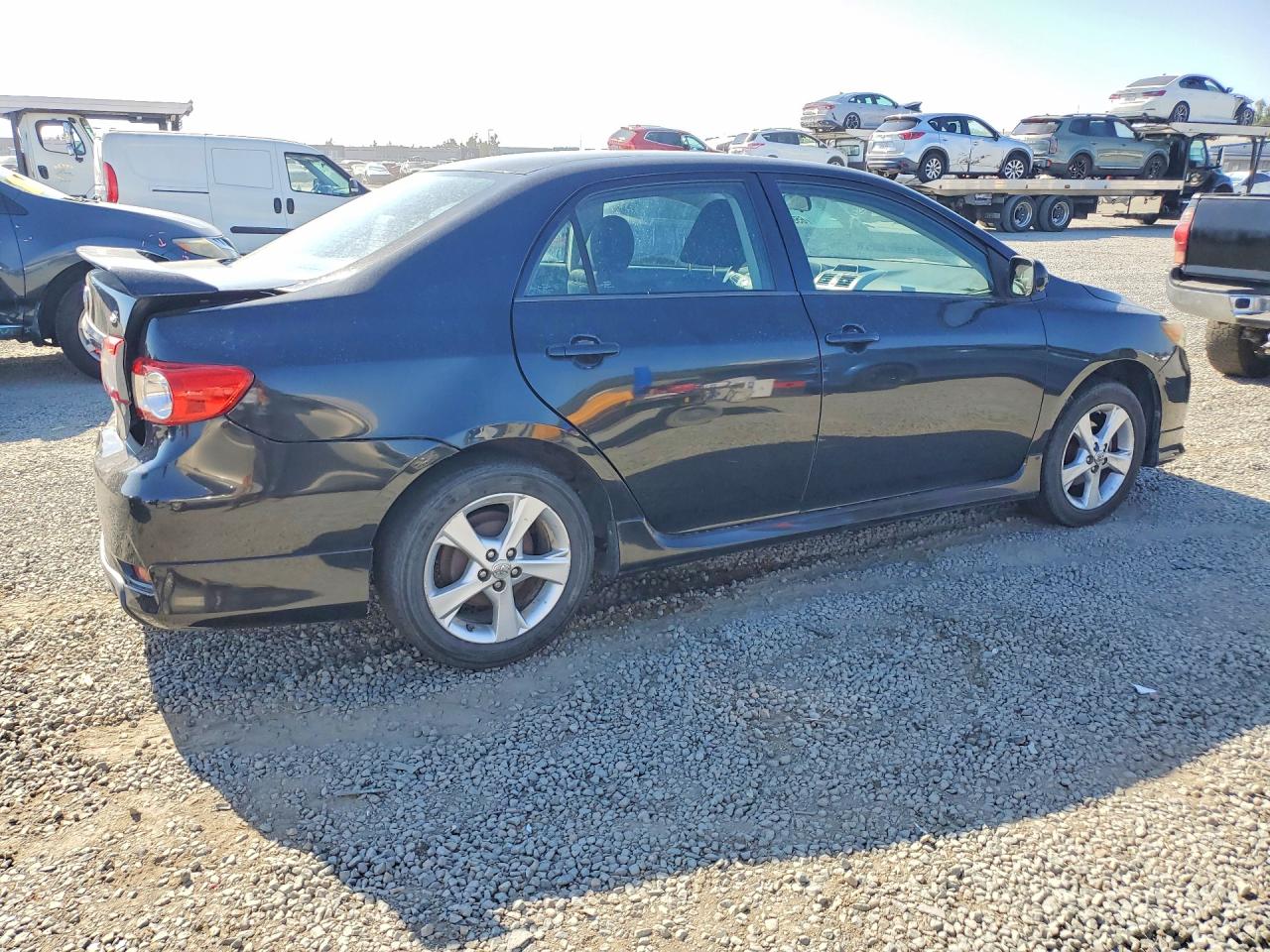2012 Toyota Corolla S Black vin: 5YFBU4EE1CP036430
