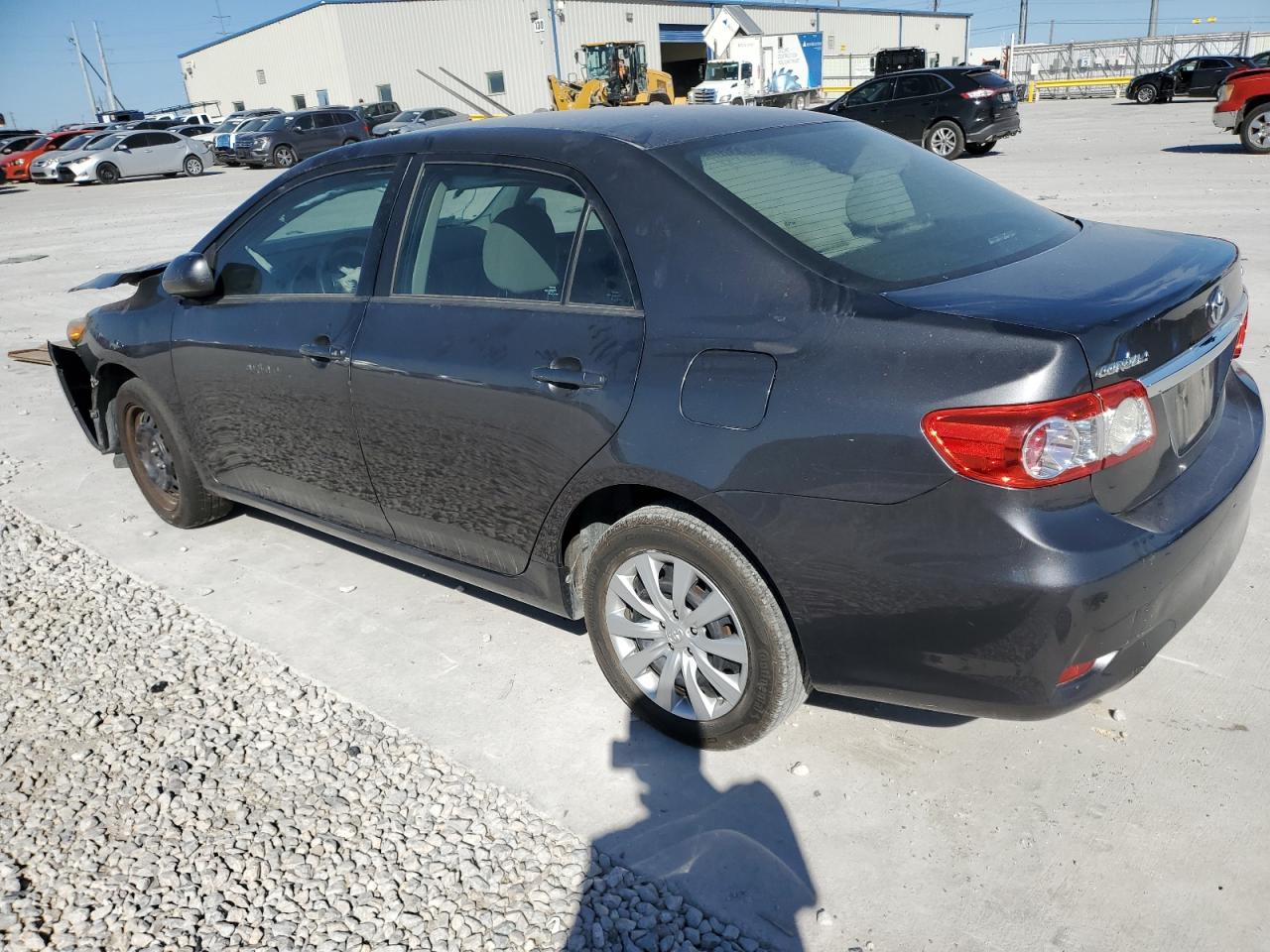 2012 Toyota Corolla Base Gray vin: 5YFBU4EE1CP043121