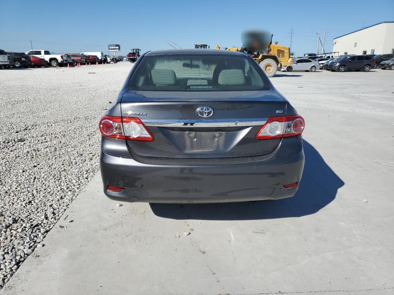2012 Toyota Corolla Base Gray vin: 5YFBU4EE1CP043121