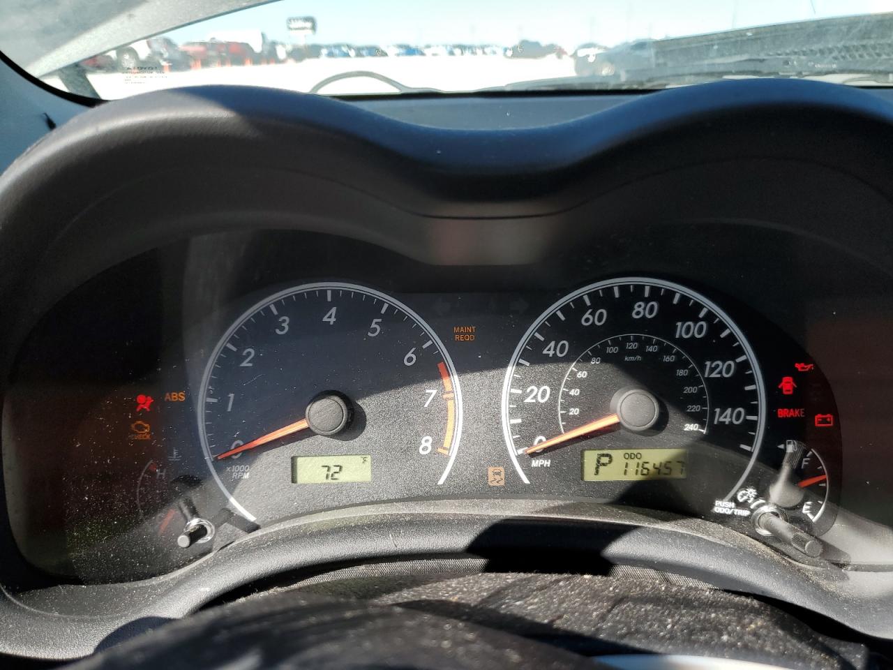 2012 Toyota Corolla Base Gray vin: 5YFBU4EE1CP043121