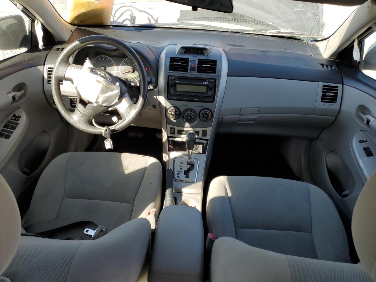 2012 Toyota Corolla Base Gray vin: 5YFBU4EE1CP043121