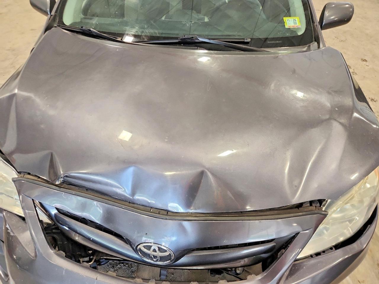 2012 Toyota Corolla Le Серый vin: 5YFBU4EE1CP050439