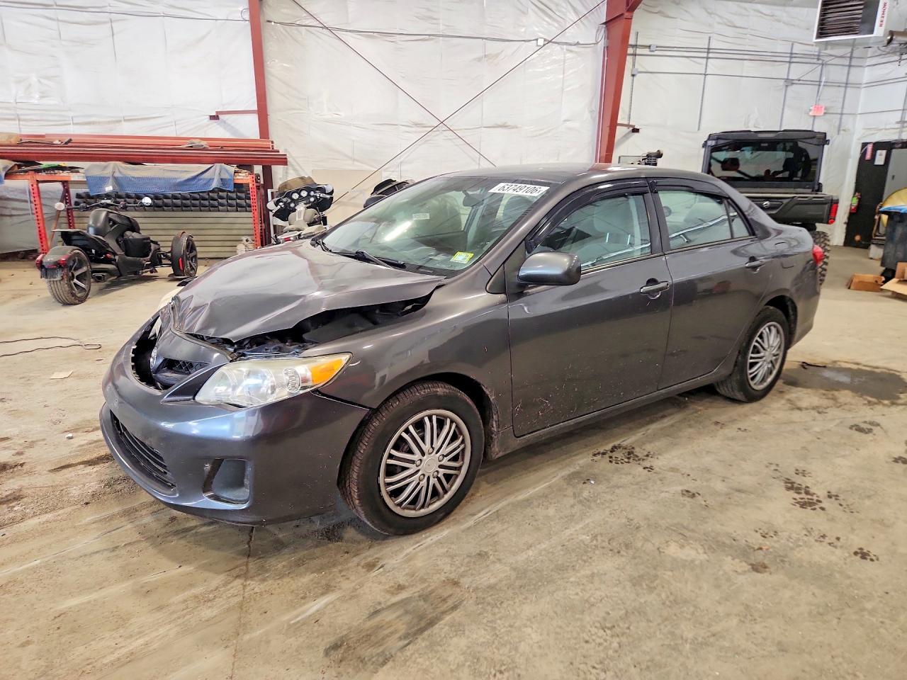 2012 Toyota Corolla Le Серый vin: 5YFBU4EE1CP050439