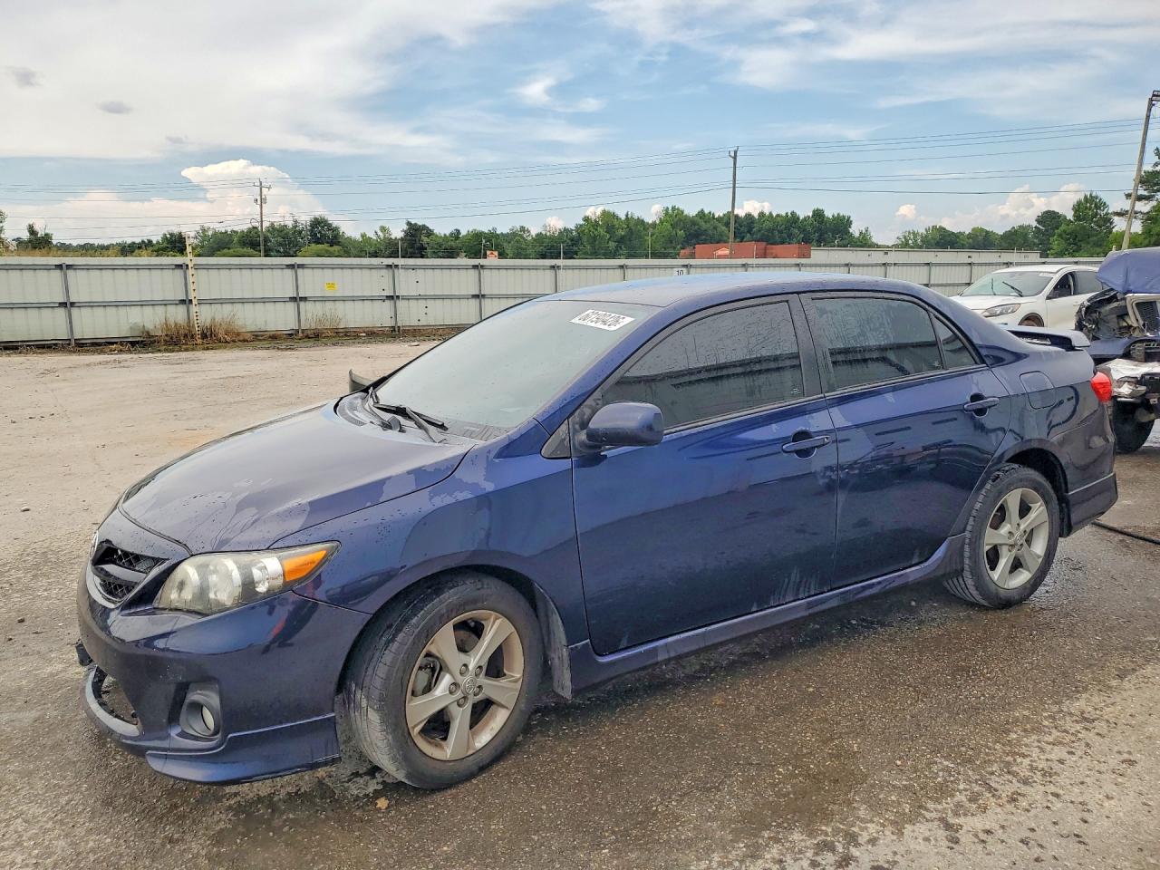 2012 Toyota Corolla S Blue vin: 5YFBU4EE1CP055737