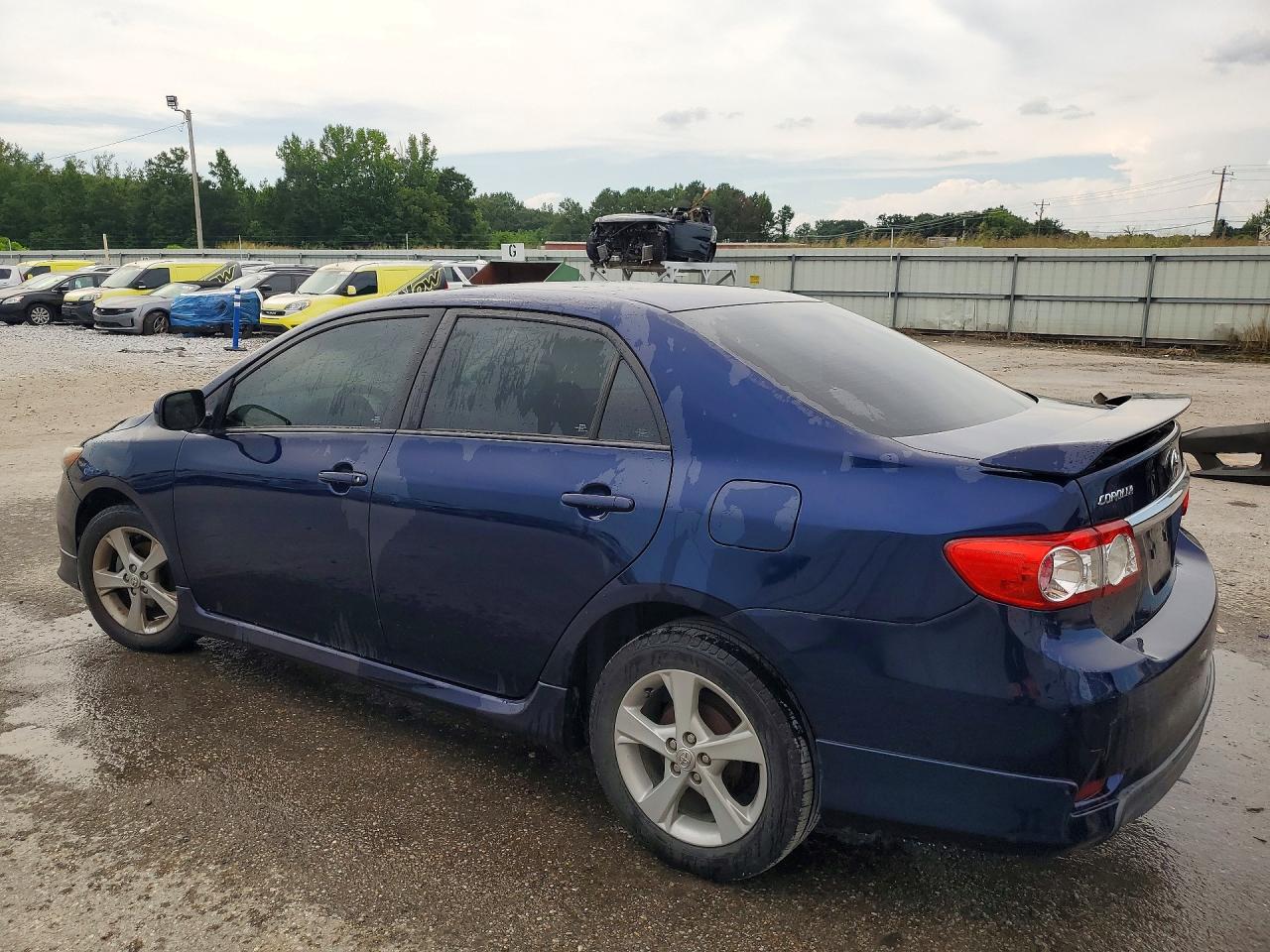 2012 Toyota Corolla S Blue vin: 5YFBU4EE1CP055737