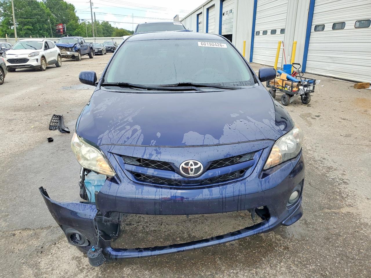2012 Toyota Corolla S Blue vin: 5YFBU4EE1CP055737