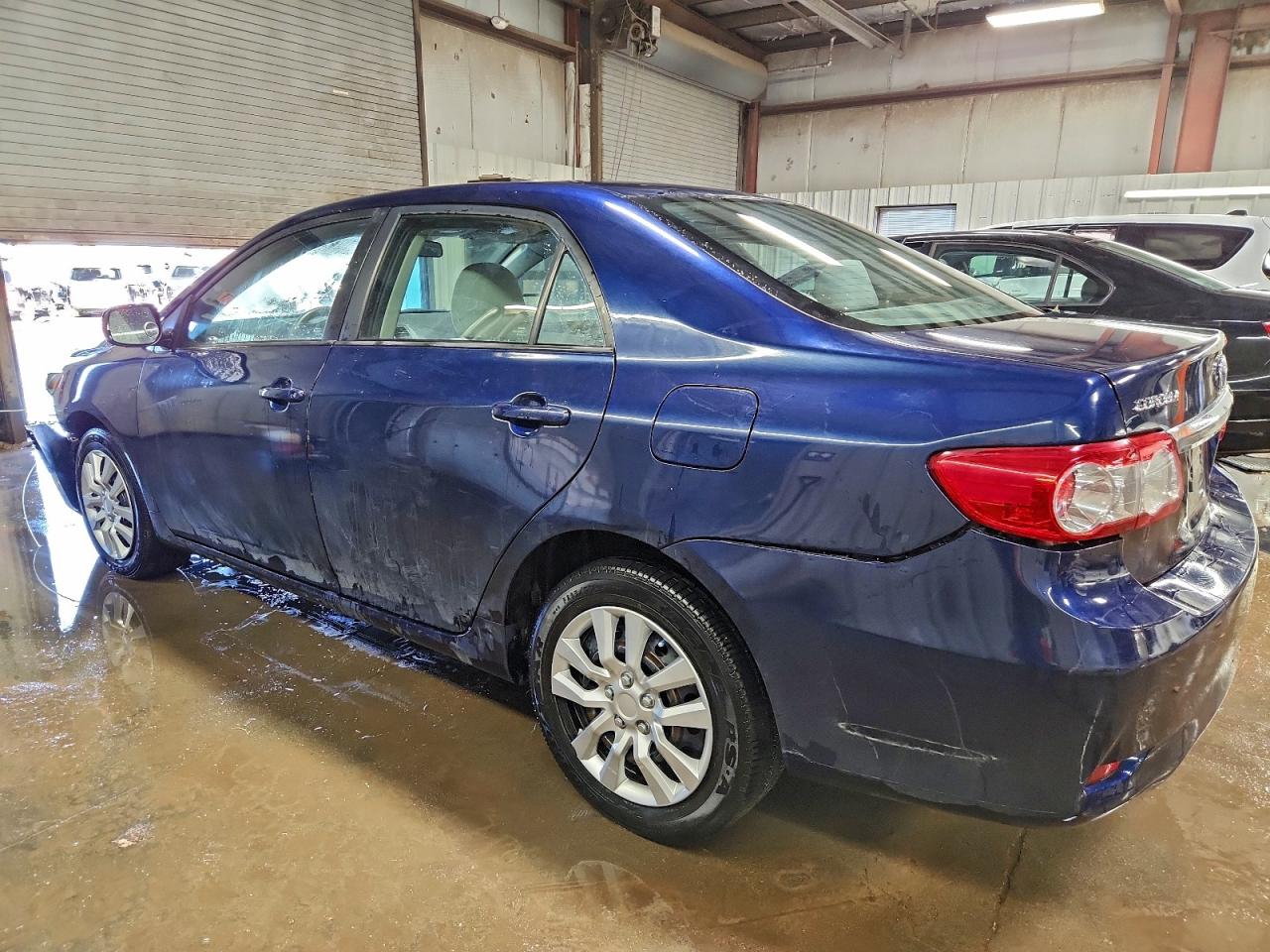 2012 Toyota Corolla Base Blue vin: 5YFBU4EE1CP056001