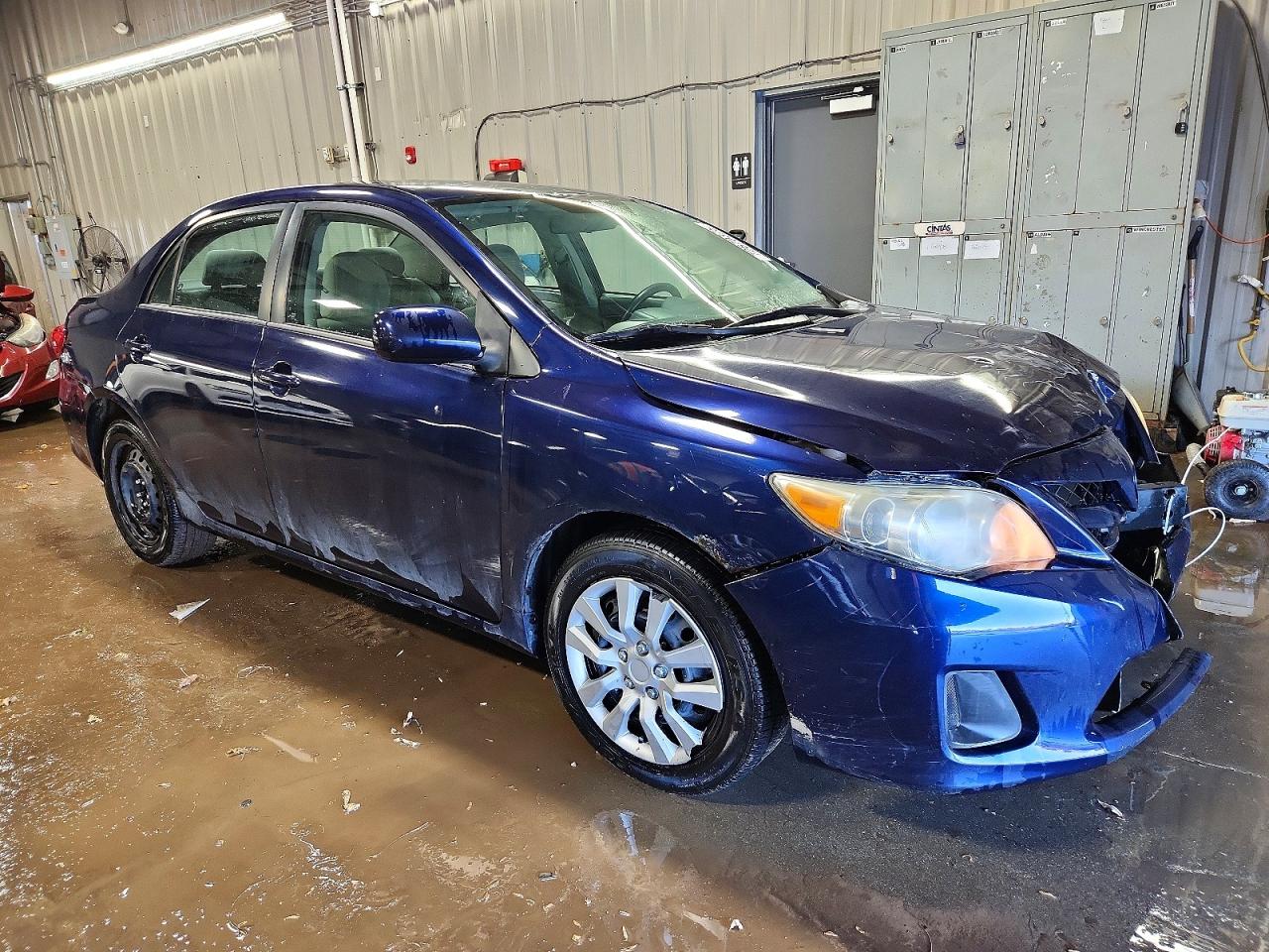 2012 Toyota Corolla Base Blue vin: 5YFBU4EE1CP056001