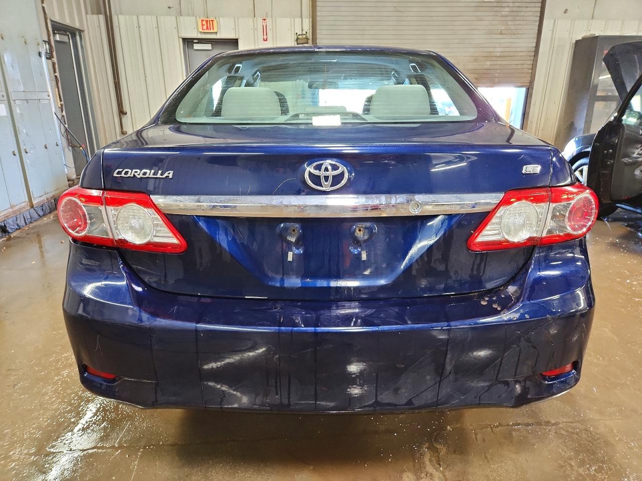 2012 Toyota Corolla Base Blue vin: 5YFBU4EE1CP056001