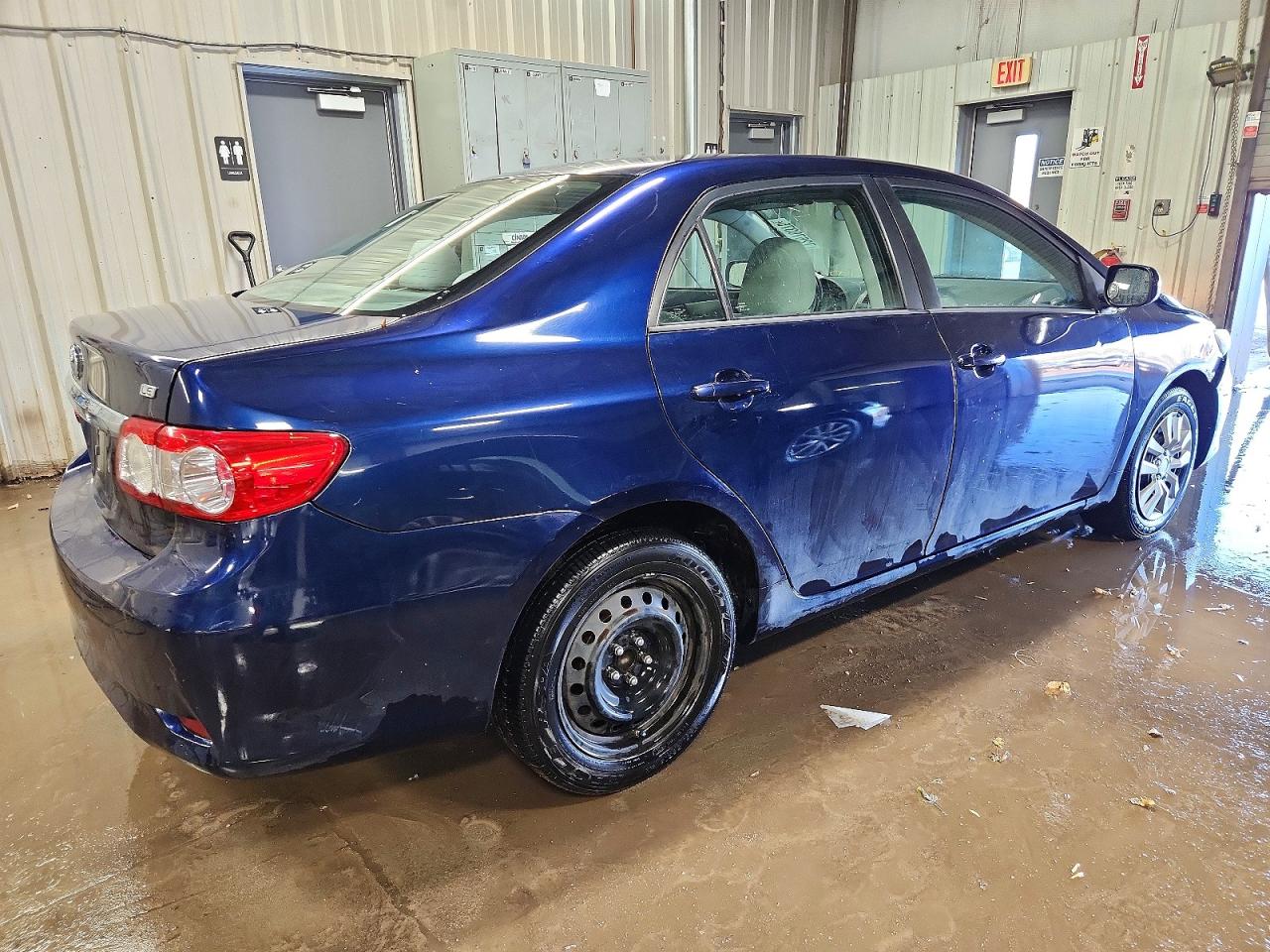 2012 Toyota Corolla Base Blue vin: 5YFBU4EE1CP056001