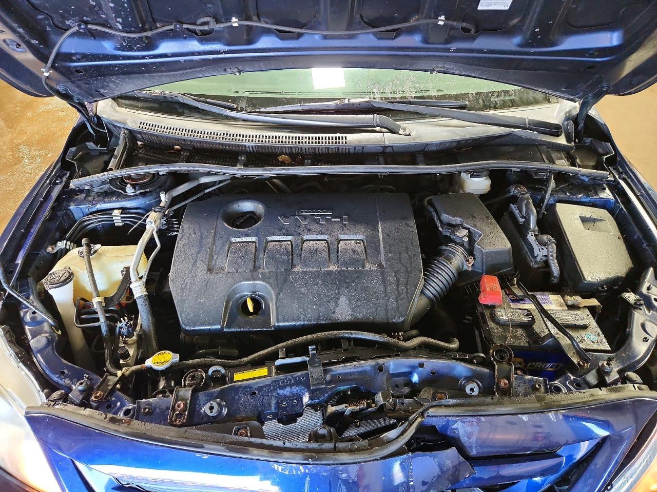 2012 Toyota Corolla Base Blue vin: 5YFBU4EE1CP056001