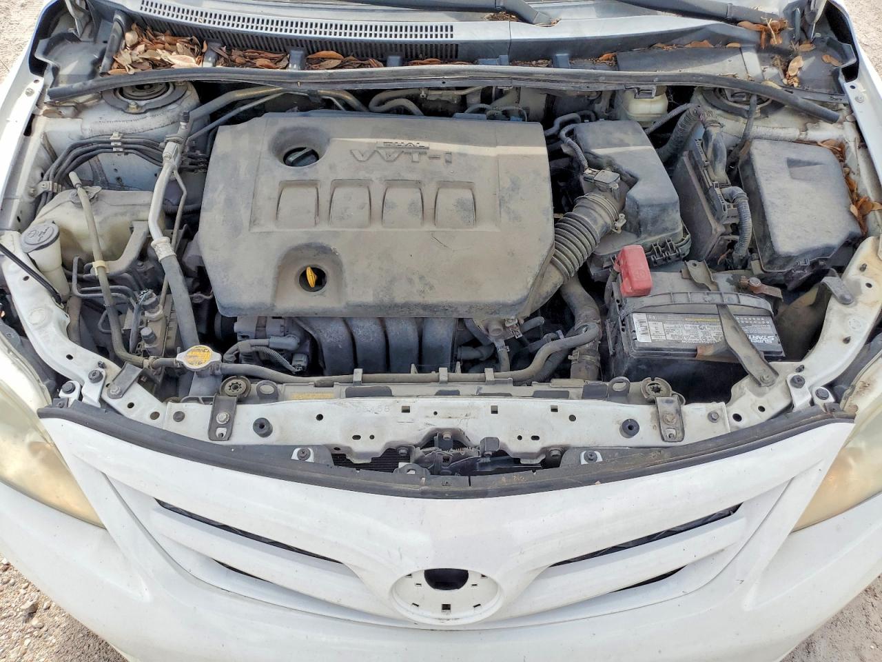 2012 Toyota Corolla Le White vin: 5YFBU4EE1CP056340