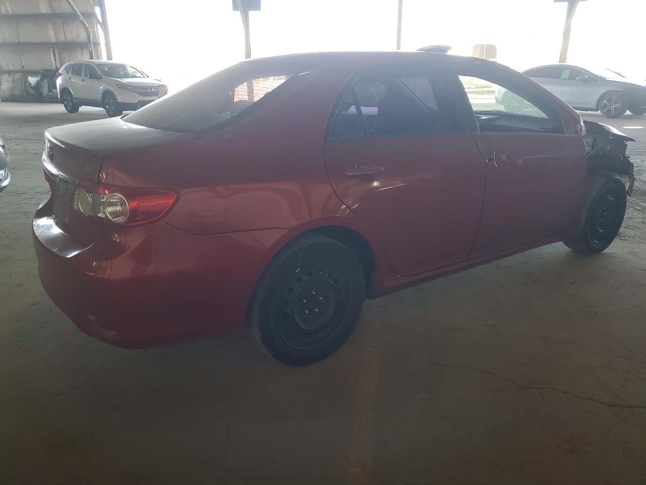 2012 Toyota Corolla Le Red vin: 5YFBU4EE1CP056533