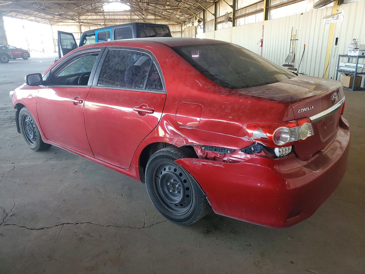 2012 Toyota Corolla Le Red vin: 5YFBU4EE1CP056533
