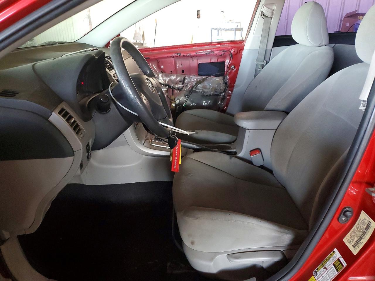 2012 Toyota Corolla Le Red vin: 5YFBU4EE1CP056533