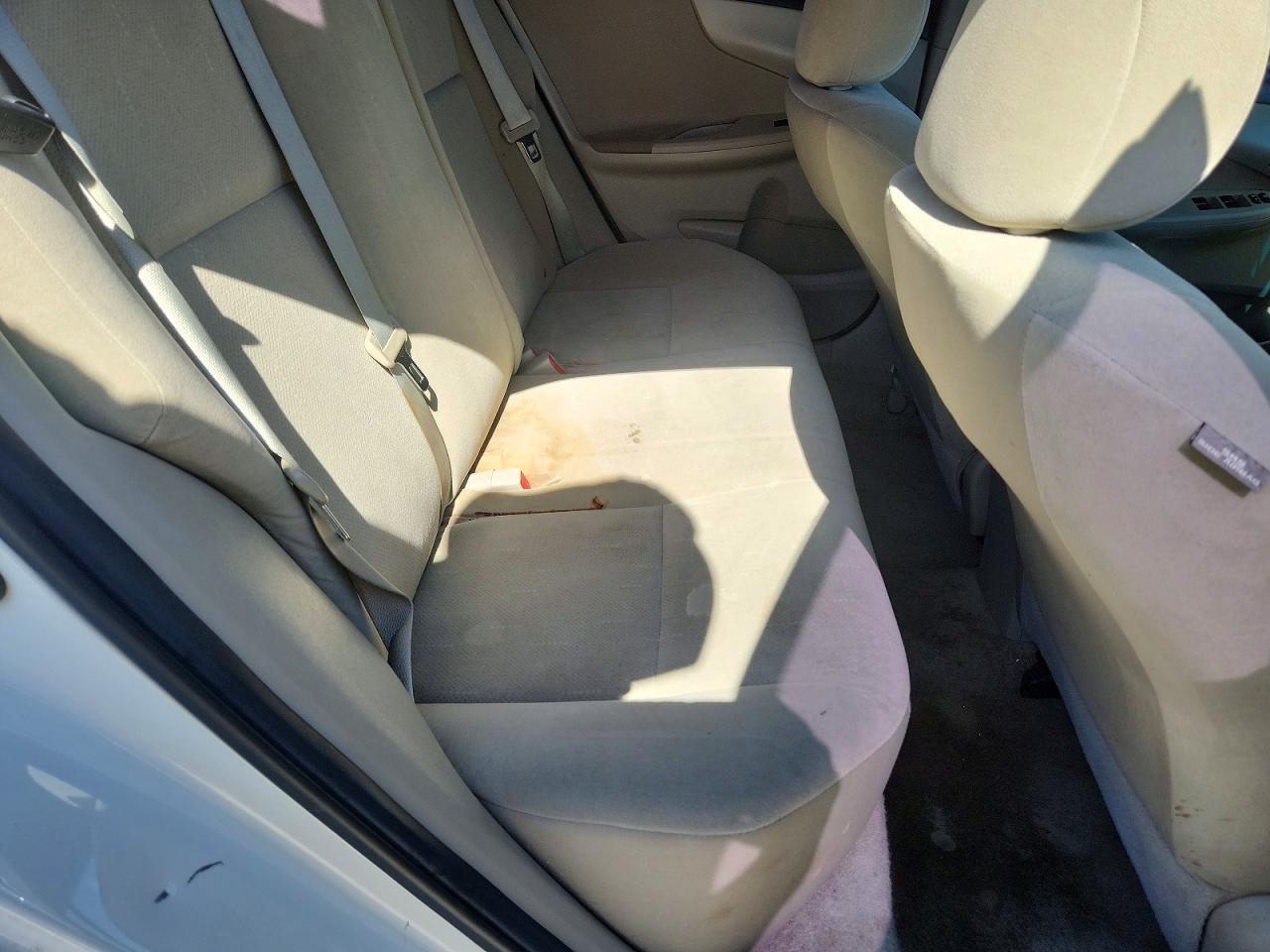 2012 Toyota Corolla L White vin: 5YFBU4EE1CP062817