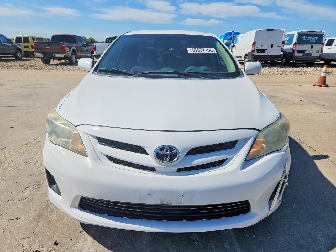 2012 Toyota Corolla L White vin: 5YFBU4EE1CP062817