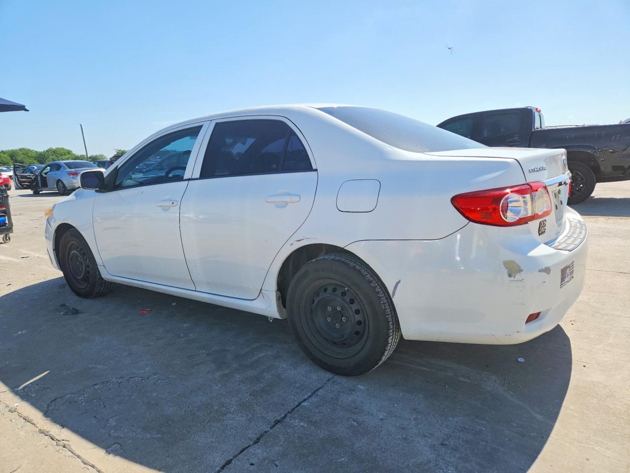 2012 Toyota Corolla L White vin: 5YFBU4EE1CP062817