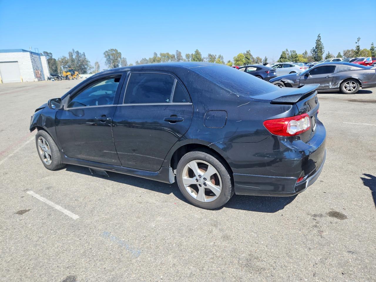 2012 Toyota Corolla S Black vin: 5YFBU4EE1CP064034