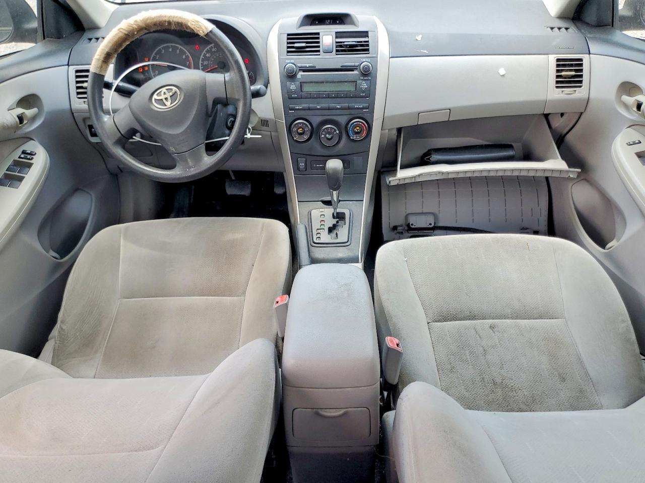 2012 Toyota Corolla L Black vin: 5YFBU4EE1CP065121