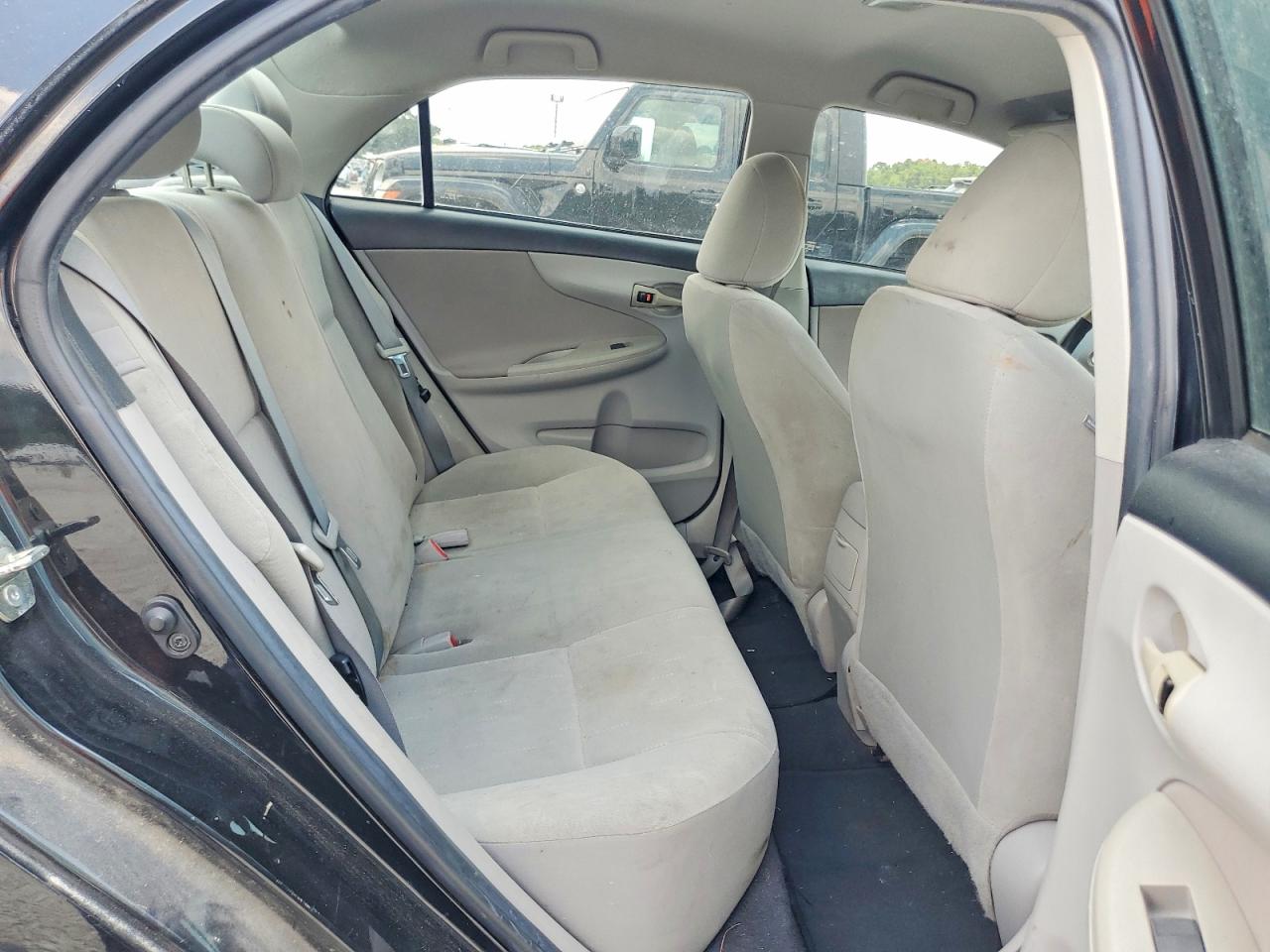 2012 Toyota Corolla L Black vin: 5YFBU4EE1CP065121