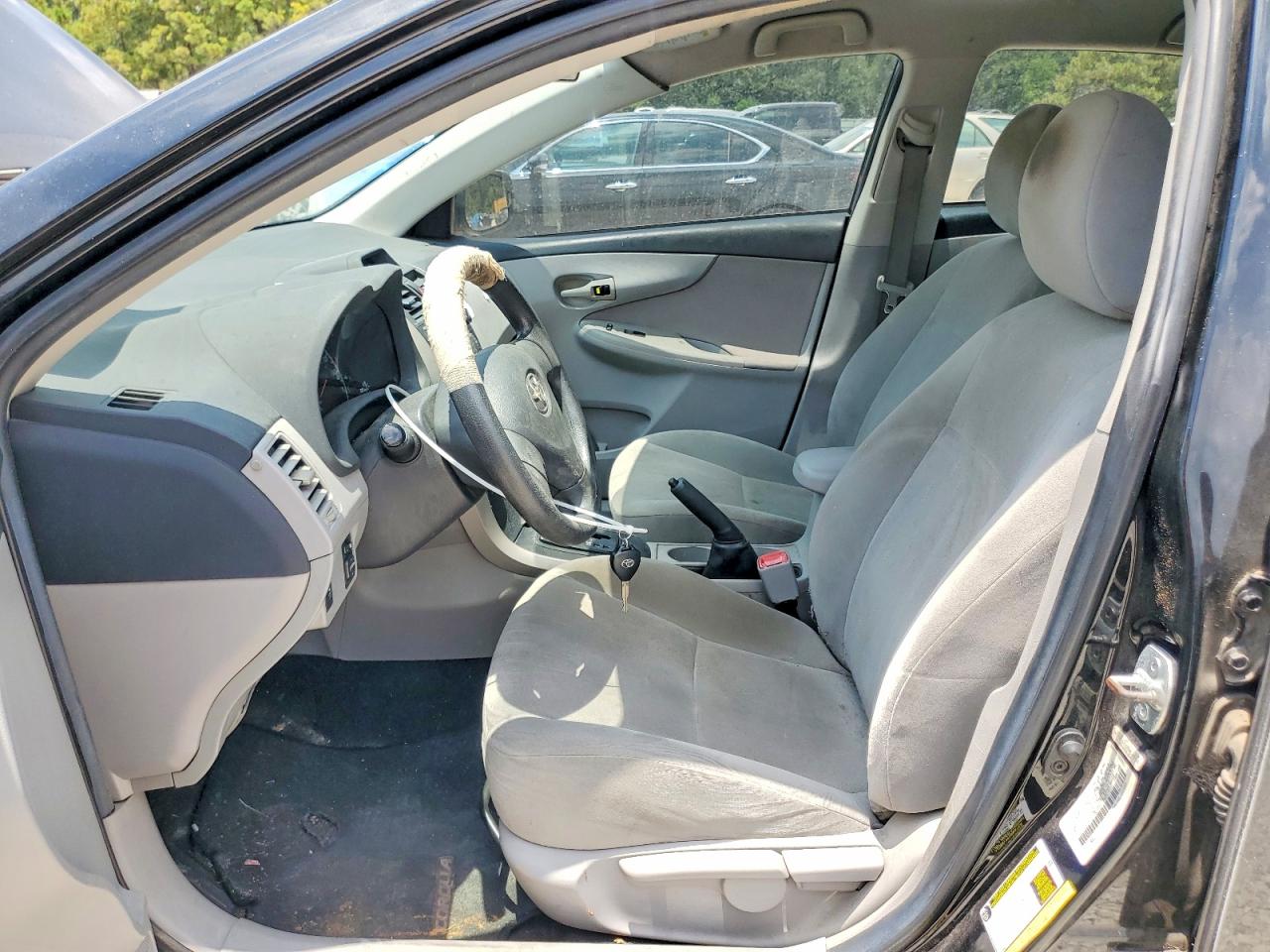 2012 Toyota Corolla L Black vin: 5YFBU4EE1CP065121