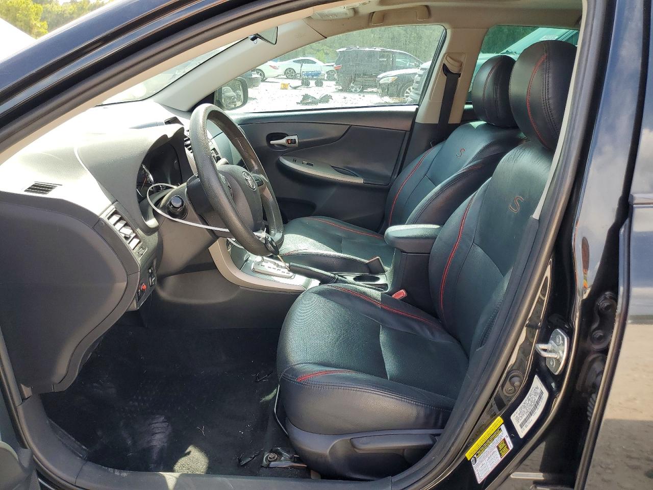 2013 Toyota Corolla S Black vin: 5YFBU4EE1DP084057
