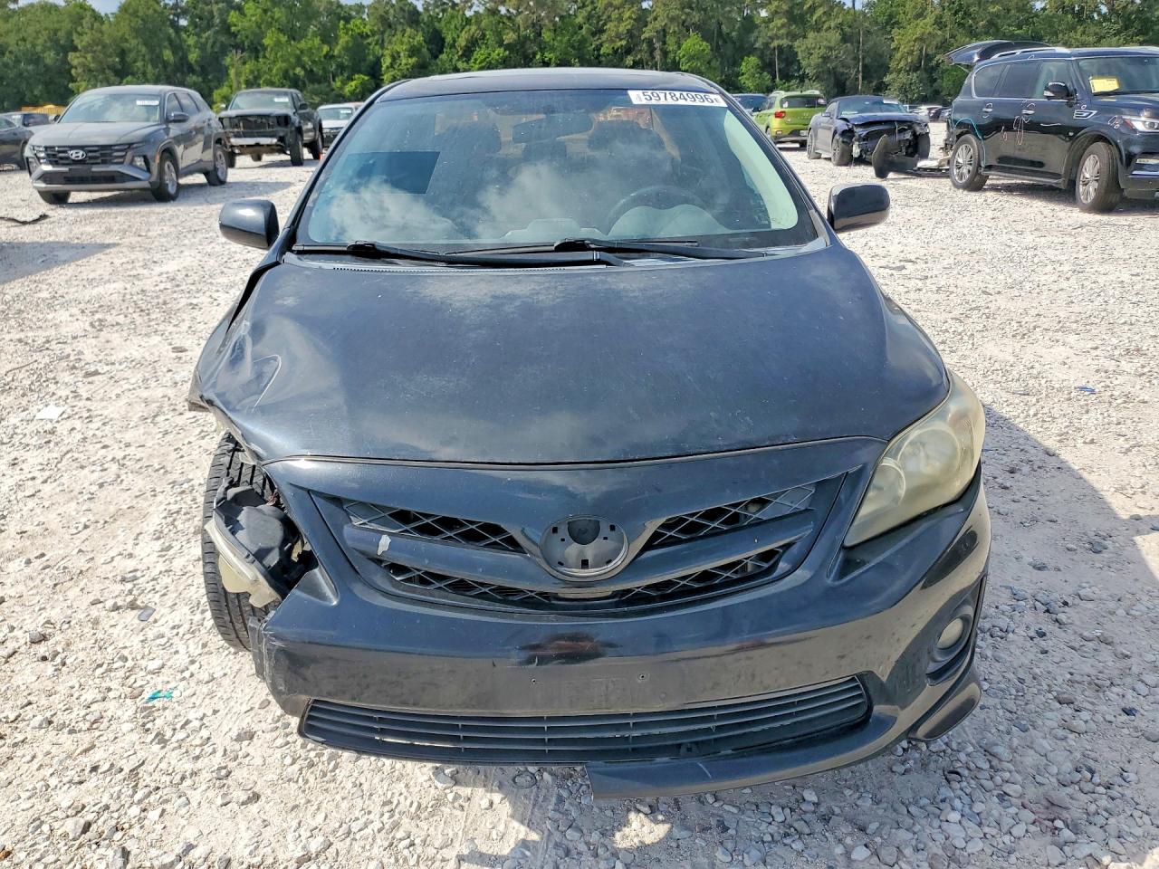 2013 Toyota Corolla S Black vin: 5YFBU4EE1DP084057