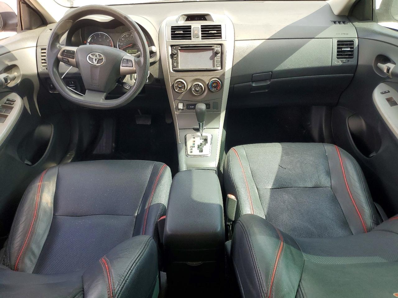 2013 Toyota Corolla S Black vin: 5YFBU4EE1DP084057